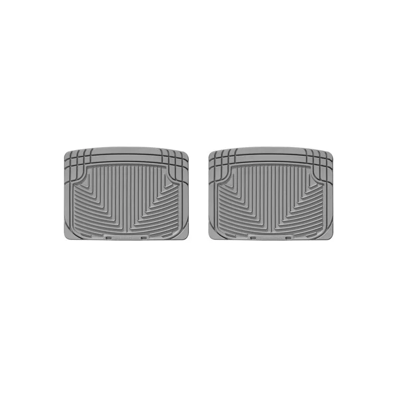 WeatherTech All-Weather Floor Mats - 2nd Row - Gray - Universal