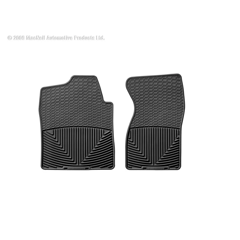 WeatherTech All-Weather Floor Mats - Front - Black - GM Fullsize SUV/Truck 1999-2007