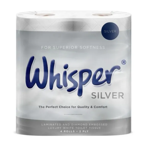 Whisper 2ply Toilet Roll